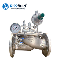 Vanne de réduction de pression K200 EN558-1 première série en fonte ductile ANSI avec bride EPDM et nylon pour irrigation DN1200 Classe 150