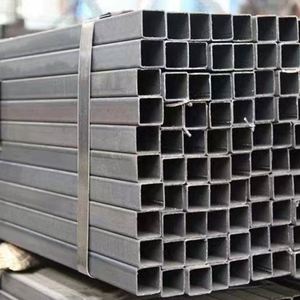 Tubería Cuadrada de Acero al Carbono a Precio de Fábrica, Soldadura ERW, Corte, Laminación en Caliente, Certificación ISO 9001, Grados A36 A53 Q195 Q215 Q235 G3101 - Product Image 1