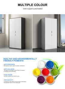 مكتب حديث متنقل من الفولاذ بقاعدة فولاذية قابلة للقفل ، حجم صغير متاح ، خزانة بخريطة ، غرفة نوم مكتب منزلي - Product Image 6