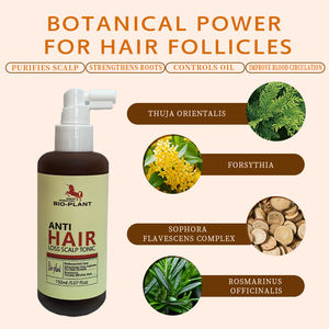 थोक ओम गंध प्राकृतिक कार्बनिक विरोधी बालों का झड़ना त्वचा के बाल विकास स्प्रे - Product Image 4