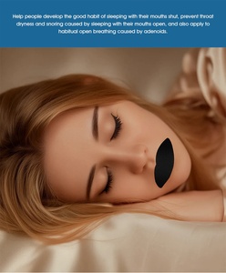Autocollants de bouche de qualité supérieure pour dormir arrêter de ronfler naturellement confortable utilisation nocturne bandes de bouche - Product Image 6