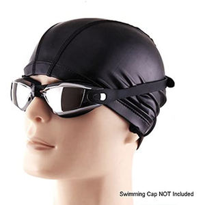 Lunettes de natation avec bouchons d'oreille intégrés pour adultes, hommes, femmes et enfants de plus de 8 ans, sans fuites, anti-buée, protection UV - Product Image 6