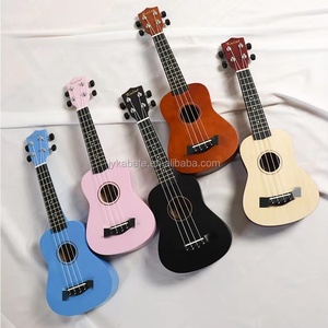 Ukulélé chinois Kabat pas cher de 21 pouces en tilleul, guitare à 4 cordes - Product Image 6