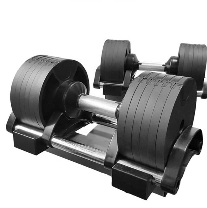 Набор регулируемых гантелей унисекс, оборудование для фитнеса, лифтинг, силовые тренировки в домашнем тренажерном зале