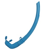 Tuba de plongée semi-humide flexible et rigide en TPU, embout buccal en silicone souple pour la pêche sous-marine, certifié CE, ZMZ DIVE S21 personnalisable