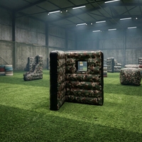 Bunker de tir gonflable, ensemble de bunkers de camouflage, obstacles de paintball pour arènes et jeux de CS