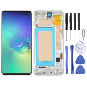 หน้า<span class=keywords><strong>จอ</strong></span> TFT LCD สำหรับ Samsung Galaxy <span class=keywords><strong>S10</strong></span>+ SM-G975 ชุดประกอบดิจิไทเซอร์พร้อมกรอบ ไม่รองรับการสแกนลายนิ้วมือ - Product Image 6