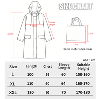 Imperméable pour femme adulte, personnalisable en couleur, épais, durable, sans PFAS, portable, imperméable, confortable et tendance, idéal pour la marche et les trajets quotidiens