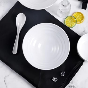 Restaurante Japonés Mayorista Vende Tazones de Ramen de 7 Pulgadas de Aluminio Blanco - Product Image 5