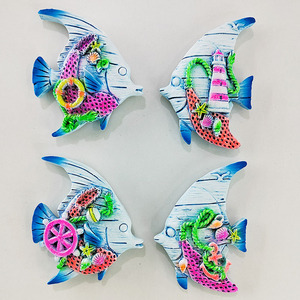 Reece-velero magnético de resina, imán de nevera, decoración de recuerdo - Product Image 6
