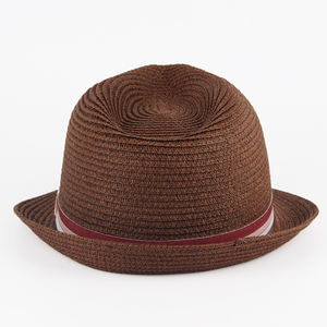 여자 남자 UPF 50 + 밀짚 페도라 모자 패키지 짧은 챙 롤업 트릴비 모자 파나마 여름 해변 태양 모자 - Product Image 3
