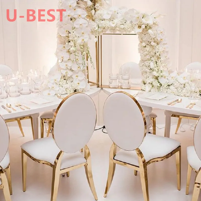 U-BEST الحديثة فندق مطعم الحدث حزب الجملة كرسي زفاف زخرفة مصممة لمأدبة طعام كراسي الطعام الجدول الكراسي