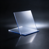 Plaques acryliques résistantes aux UV de haute qualité, panneaux PMMA transparents personnalisés protégés contre les UV pour aquarium