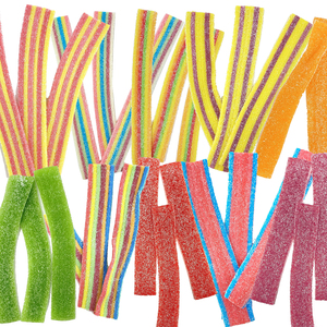 Cintas de Caramelo Agridulces Personalizadas de Marca Privada Directo de Fábrica, Tiras de Gomitas Agridulces, Dulces Masticables - Product Image 4
