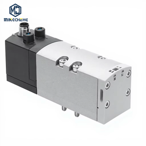 วาล์วนิวแมติกโซลินอยด์ VSVA-B-T32C-AH-A2-1R2L 24V DC 5/2 ทาง วาล์วลมโซลินอยด์คู่ สำหรับระบบควบคุมอัตโนมัติทางอุตสาหกรรม - Product Image 1