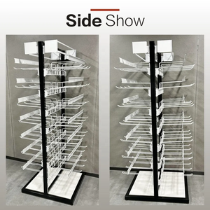 Tùy chỉnh đôi hai mặt bảy Tier bán lẻ tầng thường vụ kim loại <span class=keywords><strong>Rack</strong></span> hiển thị Boutique hiển thị là viết tắt của siêu thị - Product Image 3