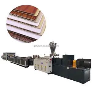 Pvc Wpc Raam Deur Maken Machine Fabrikant Pvc Paneel Machines Wpc Deur Paneel Holle Deur Board Extrusie Lijn