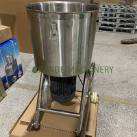 Maleisia Citroengras Pulper 32l/50l Universele Fritter Voedsel Chopper Blender Machine Voor Groente/Fruit/Vlees/Kruid/Droge Bladeren/Munt