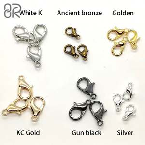 925 argent 10k 14k 18k or collier fermoir chaîne connexion collier chaîne bricolage bijoux fins accessoires - Product Image 3