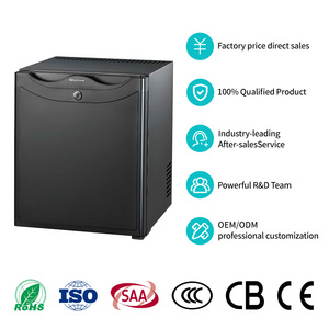 Mini Frigorifero per Auto e Casa in Acciaio Inox 30L, Frigo per Cosmetici e Bevande, Piccolo Refrigeratore - Product Image 3