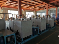 Préchauffeur de marquage routier à double réservoir compact, chaudière à peinture thermoplastique, système entièrement hydraulique, moteur 8P à démarrage électrique