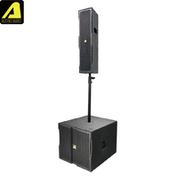 ACTPRO D5 Enceinte colonne à deux voies, composant néodyme, mini enceinte portable pleine gamme, enceinte professionnelle, colonne D5, ligne de baffles