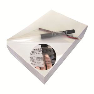 Échantillon gratuit Autocollant en coquille d'œuf Vinyle destructible A4 Autocollant en coquille d'œuf transparent Papier - Product Image 1