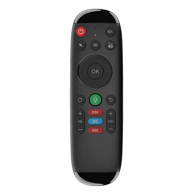 Mini remote control M6 wireless connections mico usb speech recognition use for smart tv box projectors etc.