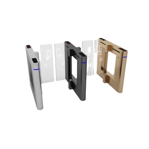 Tourniquets personnalisables de barrière d'aileron avec le <span class=keywords><strong>scanner</strong></span> de billet pour des parcs d'attractions - Product Image 3