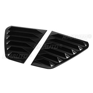 2 pièces de garnitures de persiennes de vitres latérales arrière pour VW Volkswagen GOLF 6 GOLF 7 GOLF 7.5 MK7/7.5 GTI GTD R - Product Image 4