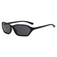2024 Vintage Y2K Designer femmes lunettes de soleil rétro personnalisé mode rose Rectangle lunettes de soleil avec Protection UV400 verres acryliques