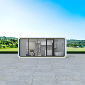 TYGB 20ft rumah kabin Apple dinding aluminium kantor Hotel kapsul prefabrikasi - Product Image 4