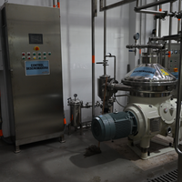 Centrifugeuse industrielle à disques autonettoyante pour la séparation du lait et la décantation