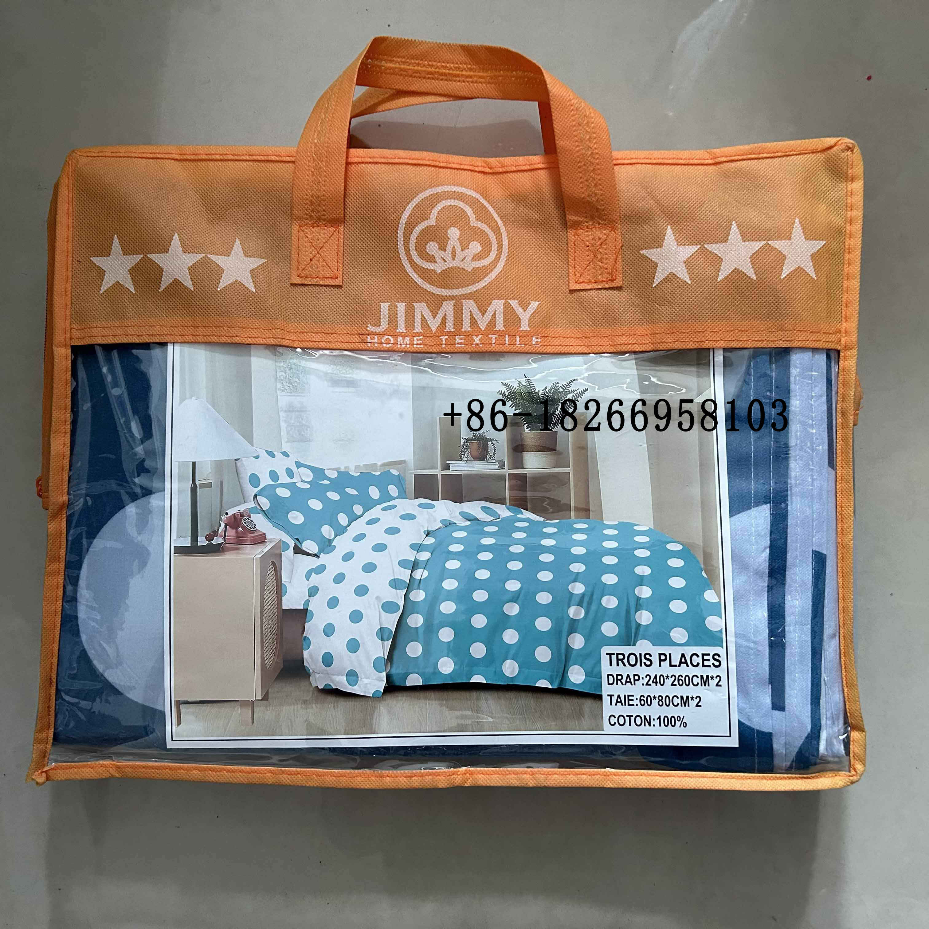 Venda quente king size 100% algodão folha de cama plana 4 peças para cama