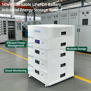 Système solaire domestique hybride empilable Golden Future 22,5 kWh SPS001 avec batterie au lithium (51,2 V) et 10 kW - Product Image 4