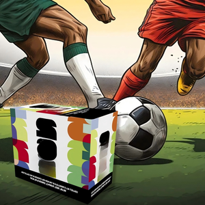 Gold Limited Soccer Sports Collectible Sticker Box 50 Packs Hobby Collection Cards In Stock - Product Image 5