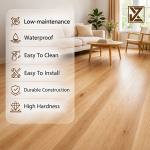 JXZ Popular Maple Wood <b>Flooring</b> Competitive Price Custom Size Water Resistant Durable Hardwood Maple Wood <b>Flooring</b> - Product Image 4