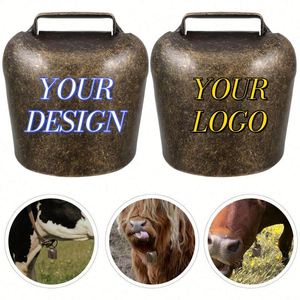 Campanas Metálicas con Logotipo Personalizado, Grandes, para Eventos Deportivos, Decoración Navideña, Campanas Vintage, Accesorios para Mascotas - Product Image 1