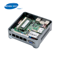 R41EZ 4 Lan 8 Go Celeron J4125 OEM ODM Routeur Pfsense le plus petit et le moins cher de Shenzhen Mini PC avec VGA 3 USB