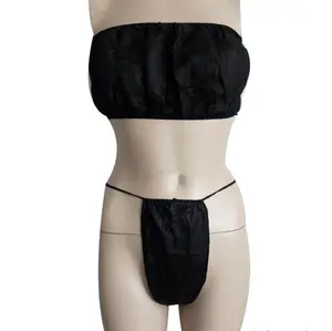 Jetable bikini soutien-gorge convient pour le spa de beauté