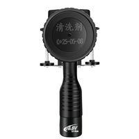Imprimante jet d'encre industrielle portable DOD à grands caractères, codeur manuel grand format pour logo, code QR, encre à séchage rapide, carton, tuyau, bois