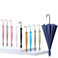 Parapluie de voyage portable mini, manuel, compact, avec étui capsule, petit, pliable, à long manche, imperméable, coupe-vent, léger, anti-UV