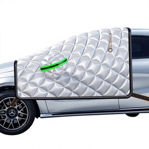 Cubierta para Parabrisas de Coche Mercedes-Benz, Protección contra Nieve y Hielo, Diseño de Rejilla de Aluminio Impermeable, Protector contra Heladas de Invierno - Product Image 3