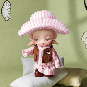 Figurines d'action authentiques POP MART Zsiga Life Is a Show MINI, boîte mystère, lot de 8 pièces, jouet de designer, figurines de collection Chibi, cadeaux de bureau - Product Image 4