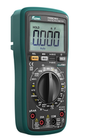 Multimètre numérique professionnel FUZRR FR890C MAX True RMS à sélection automatique de gamme, testeur de tension et de courant AC/DC 1000V 20A