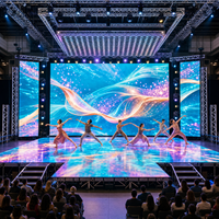 Écran LED d'intérieur P3.91 500x1000mm à haute fréquence de rafraîchissement pour mur vidéo de scène, idéal pour la production événementielle, livraison mondiale légère