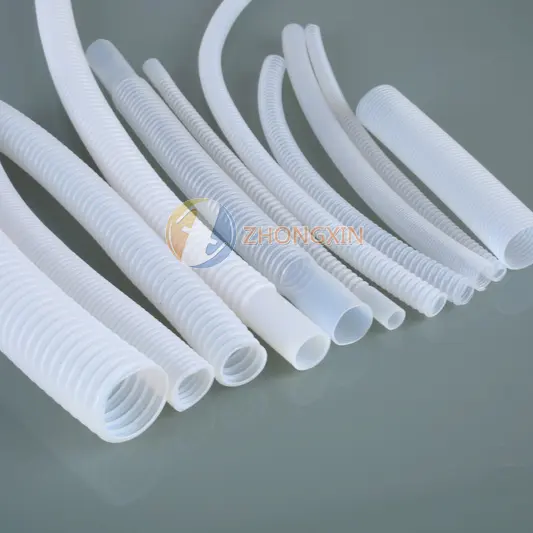 Tubo/mangueira/tubulação corrugados translúcidos transparente para personalização de tubo PTFE