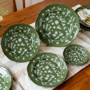 Customised Handmade Ceramic Catering Plates Manufacturer Kitchenware Plates for Wedding Hotel Restaurant - Product Image 2