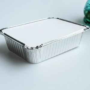 8389 Oblong Aluminum <strong>Containers</strong> 210 <strong>Aluminium</strong> <strong>Foil</strong> <strong>Container</strong> 800ml <strong>Foil</strong> Tray Aluminum <strong>Foil</strong> <strong>Food</strong> <strong>Containers</strong> with Lids - Product Image 3