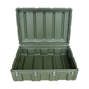 Heavy Duty Rotomolding Tool Storage Box Waterproof IP65 Shockproof Dustproof Plastic Portable Case Organizer